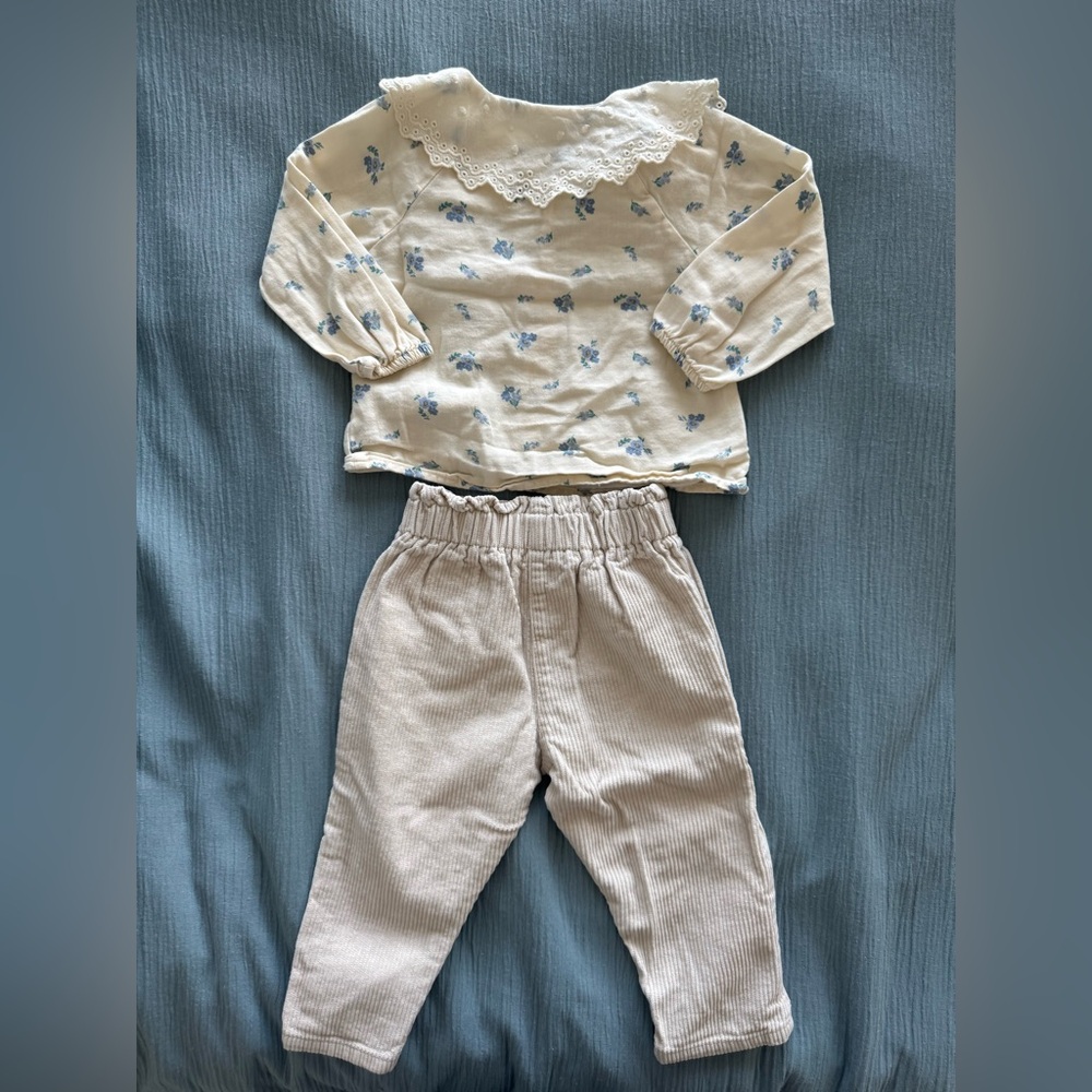 🛎️ Clearance LCWaikiki Baby Girls Matching Sets Size 12/18 Months - Picture 6 of 7